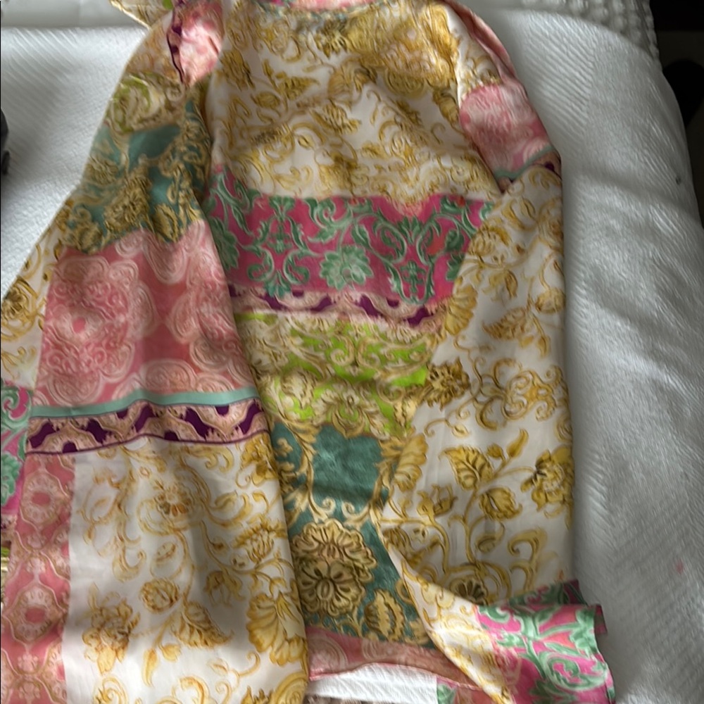 Zara Multicolor Patterned Blouse - image 3